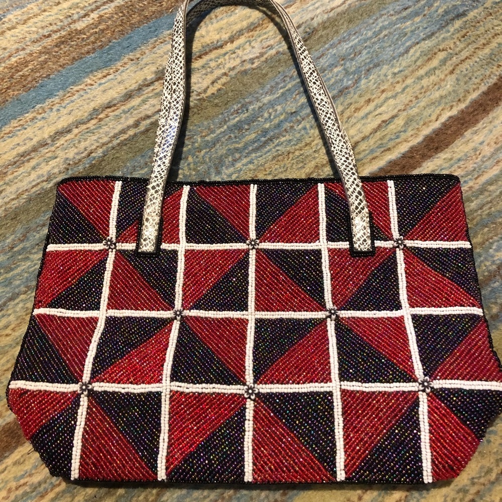 Fendi vintage beaded bag